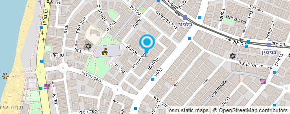 מפת הגעה אל יוסי שיפוצים