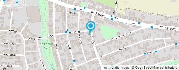 מפת הגעה אל נגריית רהיטים חלקיה