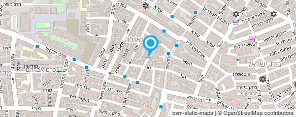 מפת הגעה אל קרמר דוד צבי