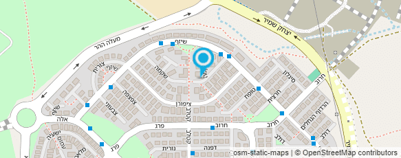 מפת הגעה אל איציק מפת הגעה אל איציק