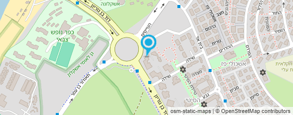 מפת הגעה אל הסתדרות המורים בישראל