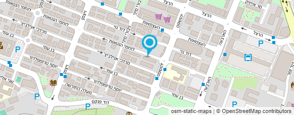 מפת הגעה אל מרפאת שיניים אוסקר