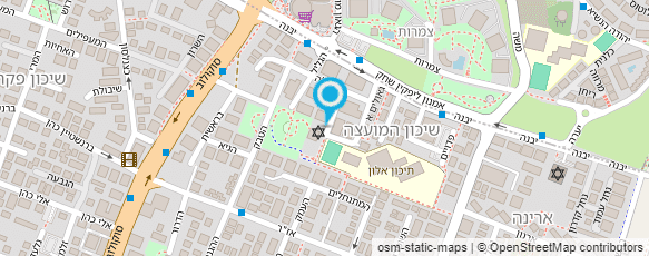 מפת הגעה אל חב"ד - משרדים