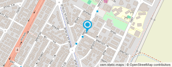 מפת הגעה אל חזן אלי