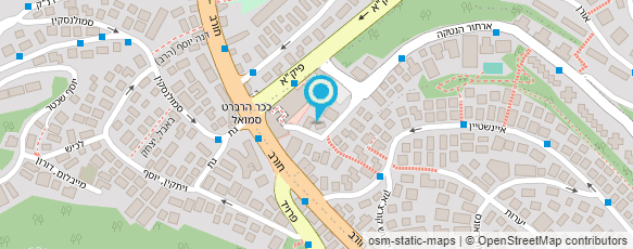 מפת הגעה אל ד"ר רובין אלכס