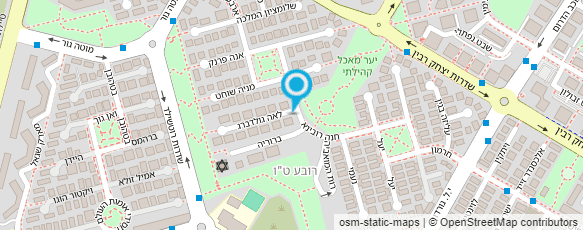 מפת הגעה אל גינות העיר מפת הגעה אל גינות העיר