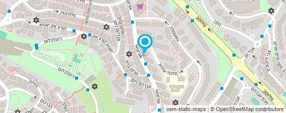 מפת הגעה אל תריסי אודליה