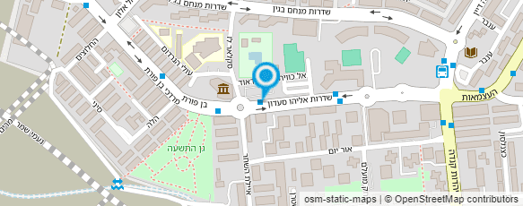 מפת הגעה אל היכל התרבות