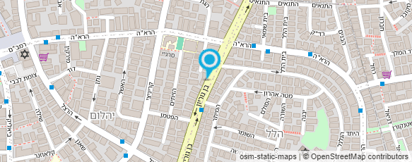 מפת הגעה אל ד"ר דימנשטיין אלכס