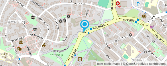 מפת הגעה אל ספריה עירונית ע"ש פ.בלומברג