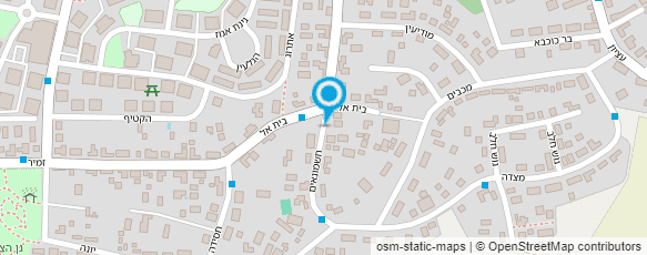 מפת הגעה אל ספריה אזורית מרחבים