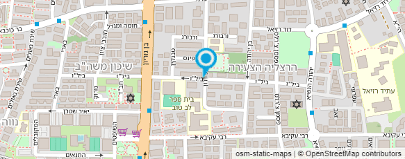 מפת הגעה אל ד"ר יחזקאלי ניצה