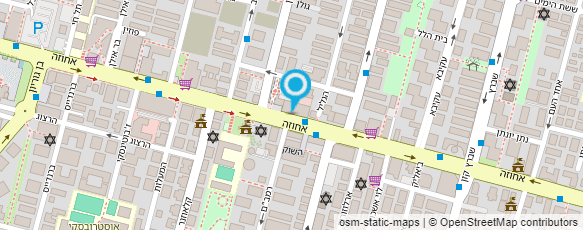 מפת הגעה אל בן משה חדוה - דיאטנית