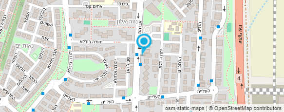 מפת הגעה אל עיאש אודי-יהודה