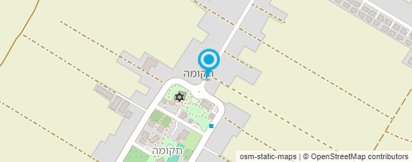 מפת הגעה אל משתלת שומרון