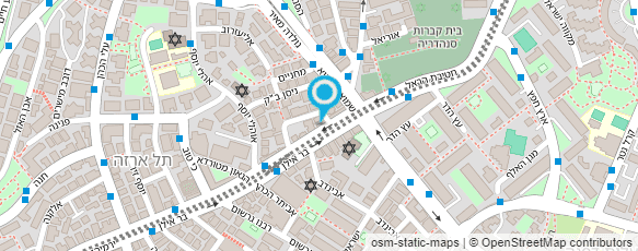 מפת הגעה אל פיצה בר אילן