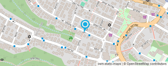 מפת הגעה אל ד"ר רותם מאיר