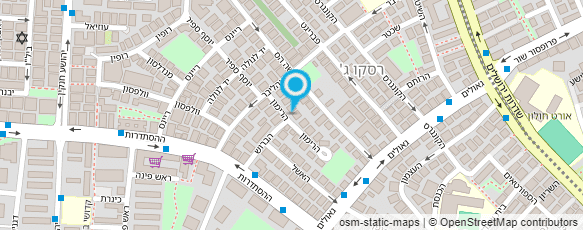 מפת הגעה אל רוזנצוויט אנטולי-סנדרה דוד