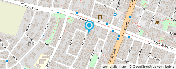 מפת הגעה אל הרשקוביץ יעל - מנהח"ש