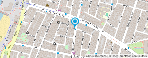 מפת הגעה אל מזל טוב