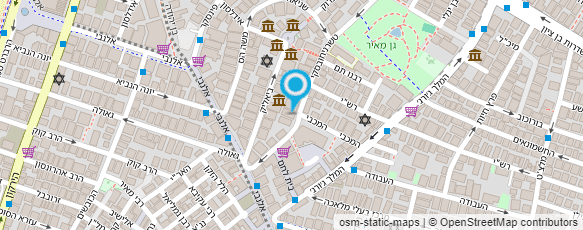 מפת הגעה אל שמעון דאהן- גזירה ותפירה