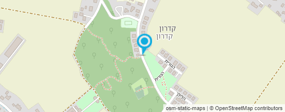 מפת הגעה אל שידלוב גינון ופיתוח