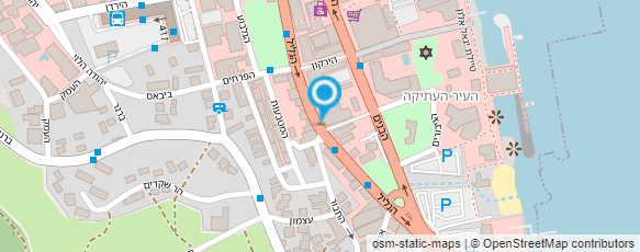 מפת הגעה אל מרכז האופטיקה