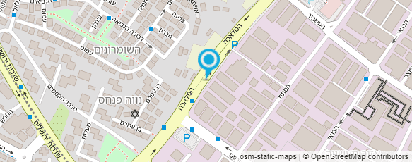 מפת הגעה אל דנסטיל פחים בע"מ