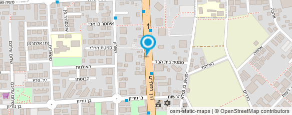 מפת הגעה אל קפה לנדוור