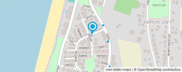 מפת הגעה אל אנוש העמותה הישראלית לבריאות הנפש