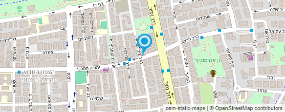 מפת הגעה אל ד"ר מיכאל רודניצקי