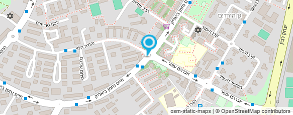 מפת הגעה אל שטור יצחק