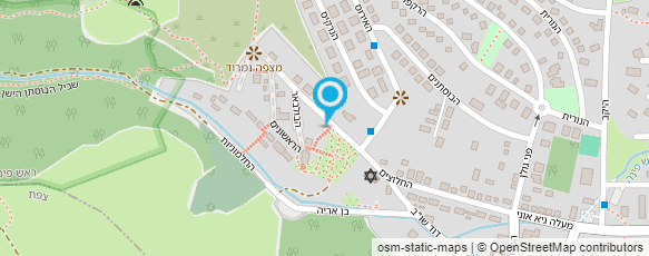 מפת הגעה אל אופנבך רינה