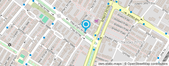 מפת הגעה אל ד"ר ענת  פאפורה