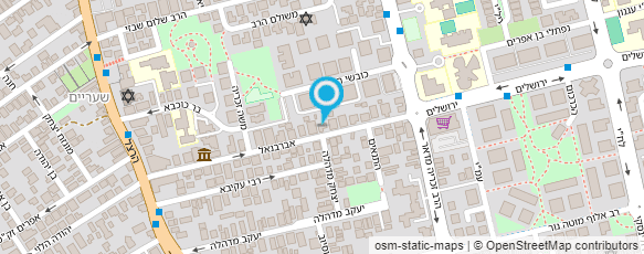 מפת הגעה אל בחצר של נאוה