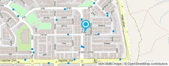 מפת הגעה אל פעוטון יעל