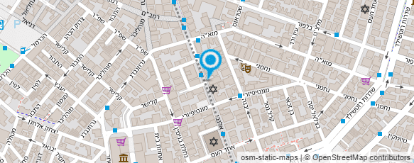 מפת הגעה אל מתפרת ברק