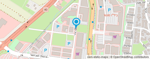 מפת הגעה אל איי.סי.אס. שרותי בניה אמריקאיים בע"מ