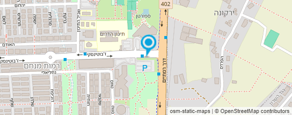 מפת הגעה אל ספורטן הוד השרון