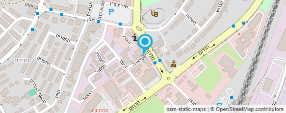 מפת הגעה אל צדיק צמיגים בע"מ מפת הגעה אל צדיק צמיגים בע"מ