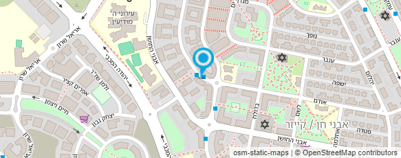 מפת הגעה אל "הקליניקה" ד"ר לני שמיר שם טוב