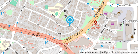 מפת הגעה אל אגודת הקוסמים