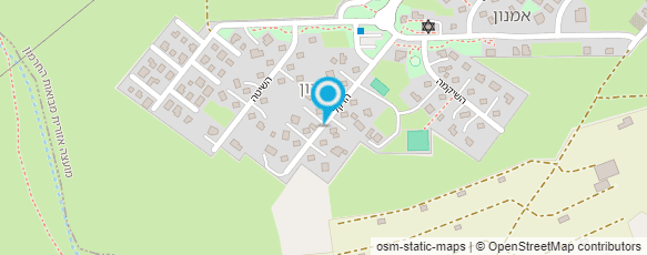 מפת הגעה אל אצל תלמה ויחיאל