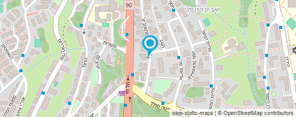 מפת הגעה אל אחיטוב יעל ויונתן