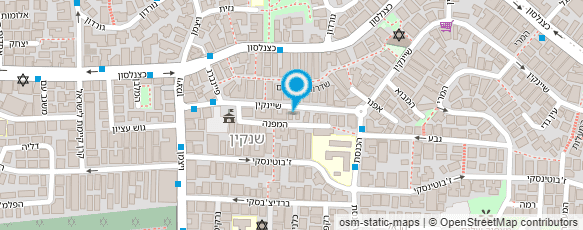 מפת הגעה אל מרכז שלום