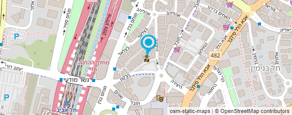 מפת הגעה אל לוי אדוארד לייזר בע"מ