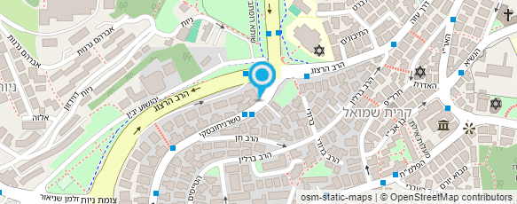 מפת הגעה אל ד"ר פלסקוב ג'ורג' כירורג פה ולסת