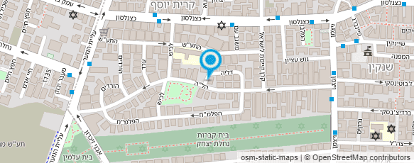 מפת הגעה אל הקונסרבטוריון העירוני גבעתיים