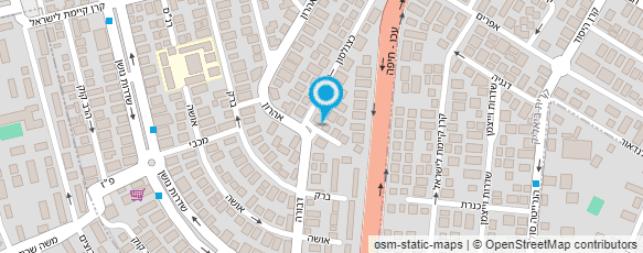 מפת הגעה אל המכון של שרי