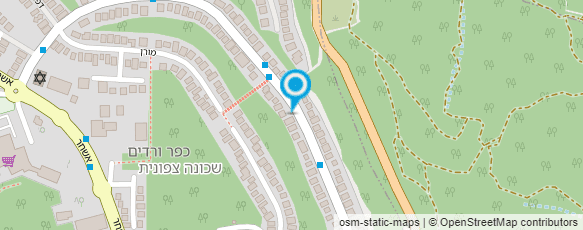 מפת הגעה אל משגב איילה